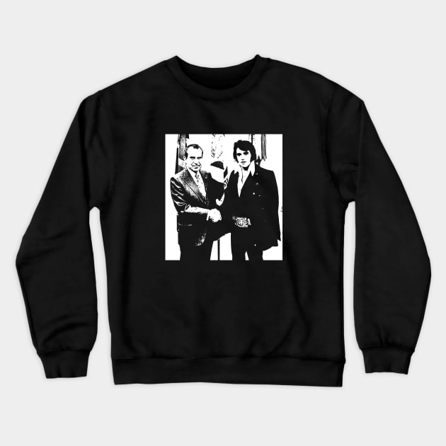 The President and the King Crewneck Sweatshirt by GloopTrekker